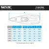 Palmes de plongée F100 Pro Blue Taille 36-37 Seac 71-1B-36-37