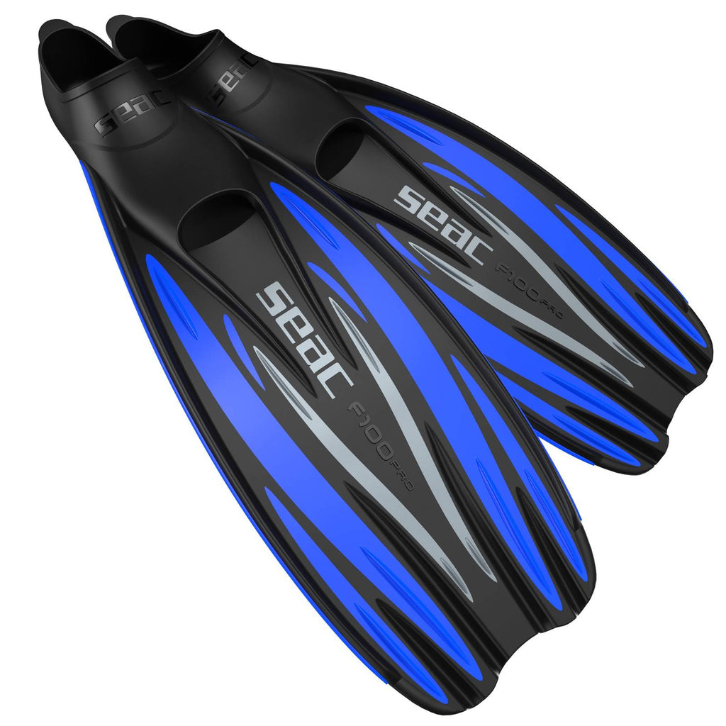 Palmes de plongée F100 Pro Blue Taille 36-37 Seac 71-1B-36-37