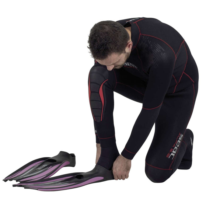 Palmes de plongée F100 Pro Lilas Taille 36-37 Seac 71-1LL-36-37