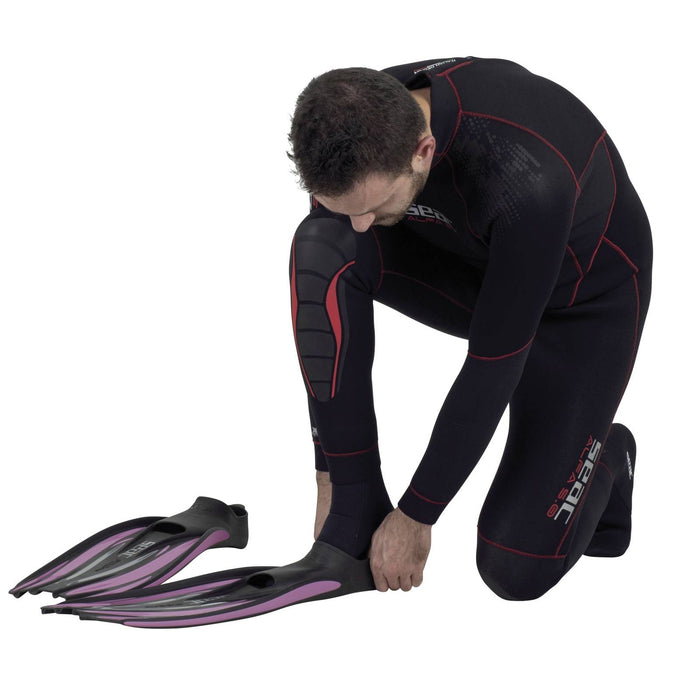 Palmes de plongée F100 Pro Lilas Taille 40-41 Seac 71-1LL-40-41