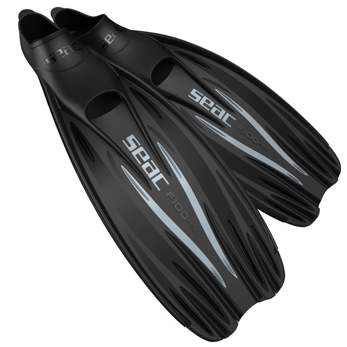 Palmes de plongée F100 Pro Noir Taille 42-43 Seac 71-1N-42-43