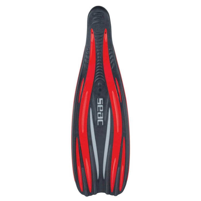 Palmes de Plongée F100 Pro Rouge Taille 40-41 Seac 71-1R-40-41