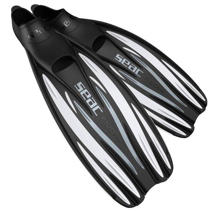 Palmes de plongée F100 Pro Blanche Taille 40-41 Seac 71-1W-40-41