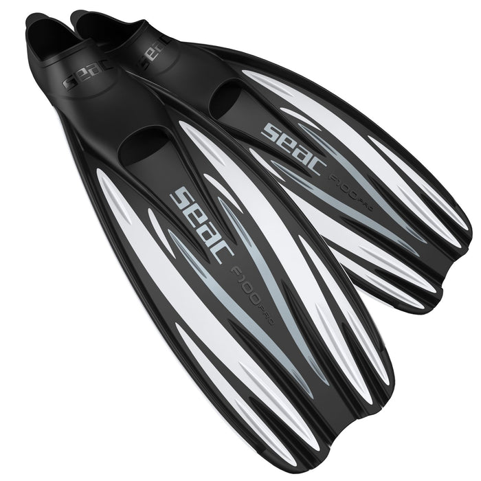 Palmes de plongée F100 Pro Blanche Taille 42-43 Seac 71-1W-42-43