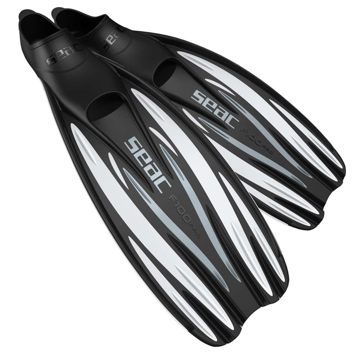 Palmes de plongée F100 Pro Blanche Taille 44-45 Seac 71-1W-44-45