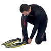 Palmes de plongée F100 Pro Jaune Taille 36-37 Seac 71-1Y-36-37
