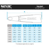 Palmes de chasse sous-marine et apnée Talent Noir Taille 41-42 Seac 71-24N-41-42
