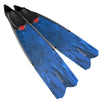Palmes de plongée apnée et chasse sous-marine Motus Camo-Bleu Taille 36-38 Seac 71-25CB-36-38