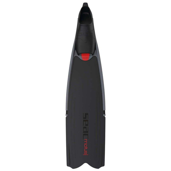 Palmes de plongée libre et de pêche sous-marine Motus Noir-Rouge Taille 45-46 Seac 71-25N-45-46