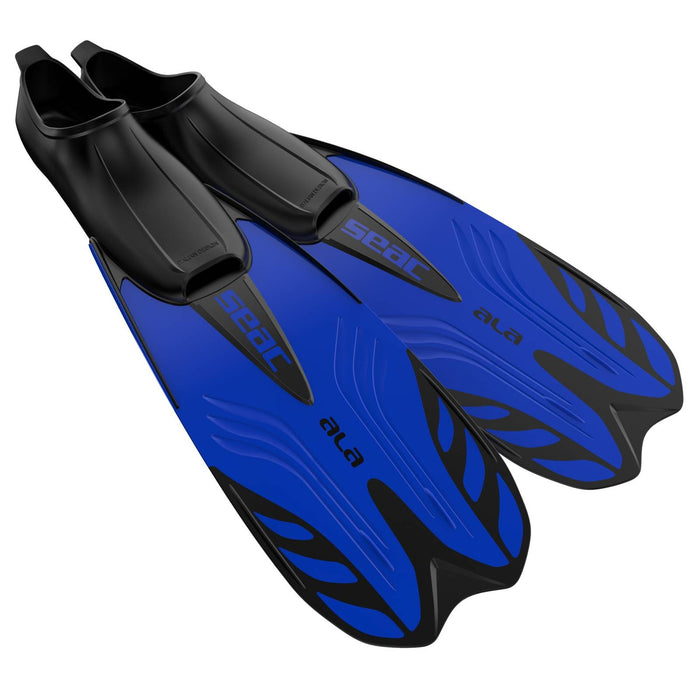 Palmes de snorkeling Ala Kids Bleu Métal 31-33 Seac 71-33BM-31-33