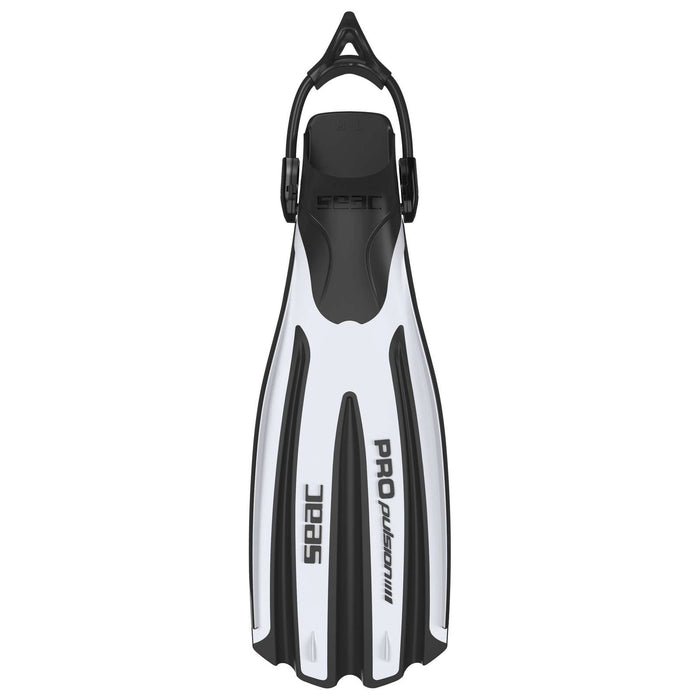 Palmes de plongée Propulsion S Blanc S-M ~ 37-39 Seac 71-43W-S-M