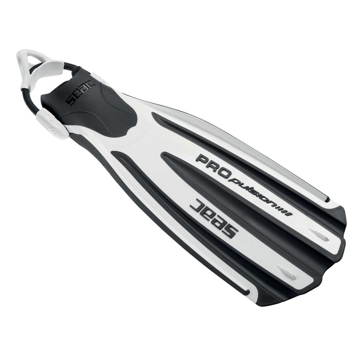 Palmes de plongée Propulsion S Blanc S-M ~ 37-39 Seac 71-43W-S-M