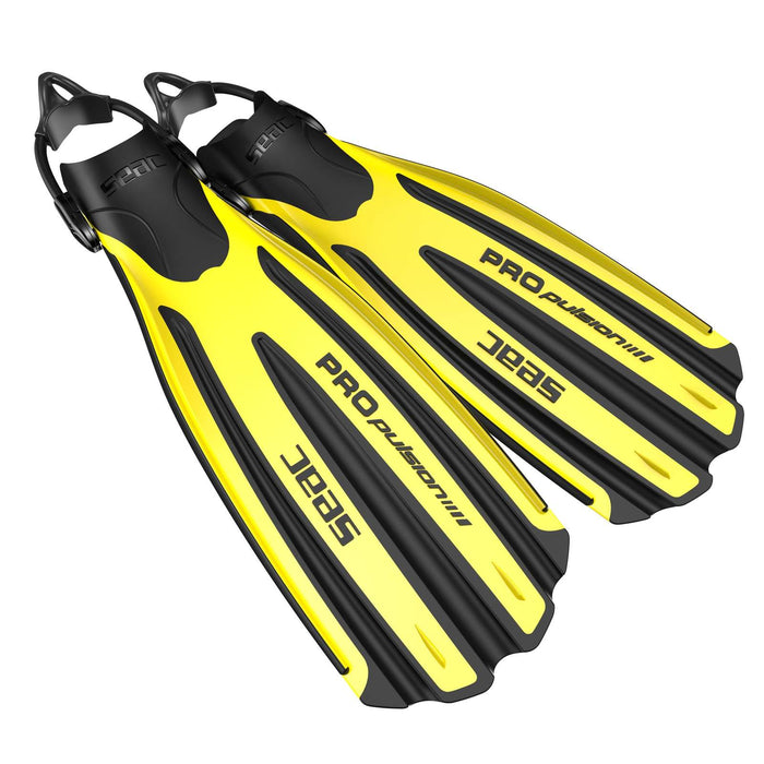 Palmes de plongée Propulsion S Jaunes S-M ~ 37-39 Seac 71-43Y-S-M