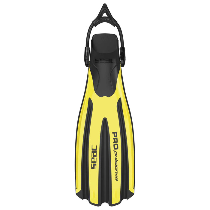 Palmes de plongée Propulsion S Jaunes S-M ~ 37-39 Seac 71-43Y-S-M