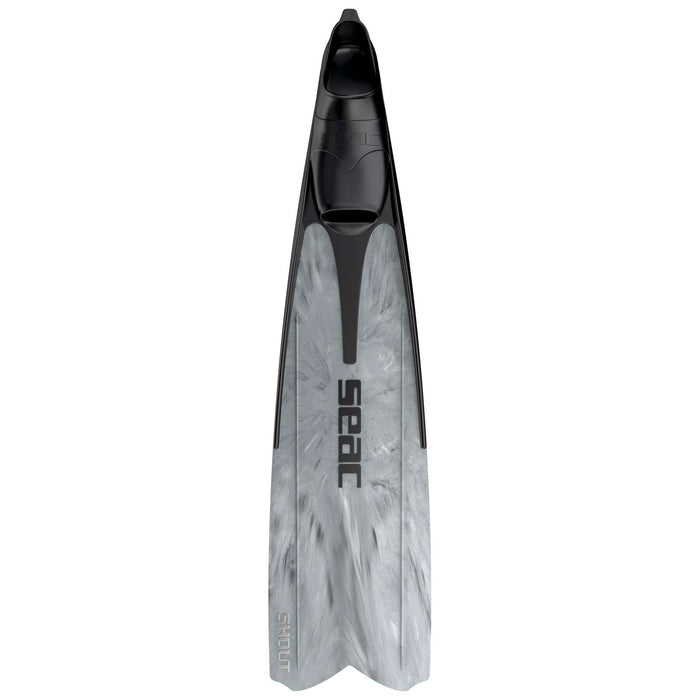 Palmes de plongée apnée et chasse sous-marine Shout S700 Camo-Gris 36-38 Seac 71-44CG-36-38
