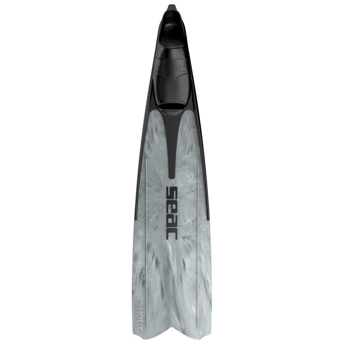 Palmes de plongée apnée et chasse sous-marine Shout S700 Camo-Gris 41-42 Seac 71-44CG-41-42