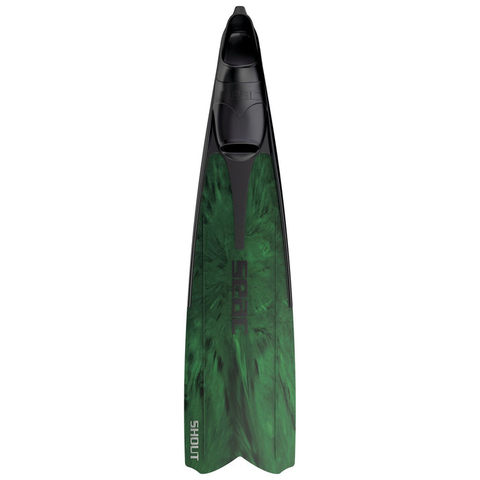 Palmes de chasse sous-marine et apnée Shout S700 Camo-Vert 39-40 Seac 71-44CV-39-40