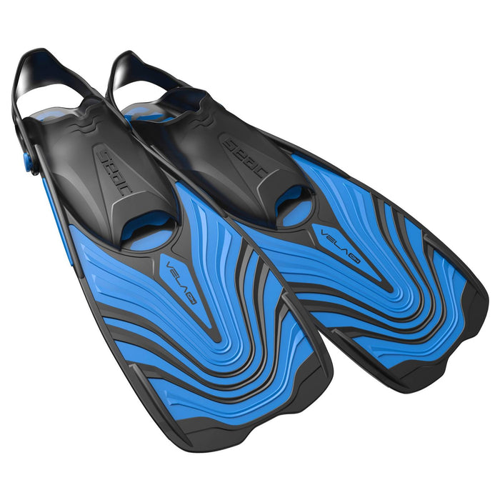 Palmes de snorkeling Vela Oh Bleues Taille XS-S ~ 36-38 Seac 71-47B-XS-S