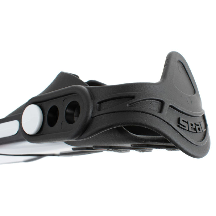 Palmes de snorkeling Vela Oh Blanches Taille S-M ~ 39-41 Seac 71-47W-S-M
