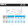 Palmes de snorkeling Vela Oh Blanches Taille XS-S ~ 36-38 Seac 71-47W-XS-S