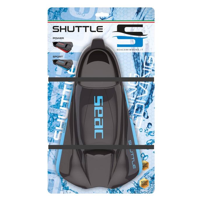 Palmes de natation Shuttle Sport Noir-Bleu Taille 34-35 Seac 71-48NAZ-34-35