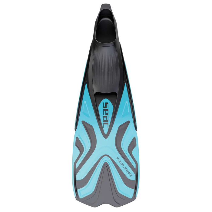 Palmes de snorkeling Azzurra Enfants Bleu-Clair 34-35 Seac 71-54AZ-34-35