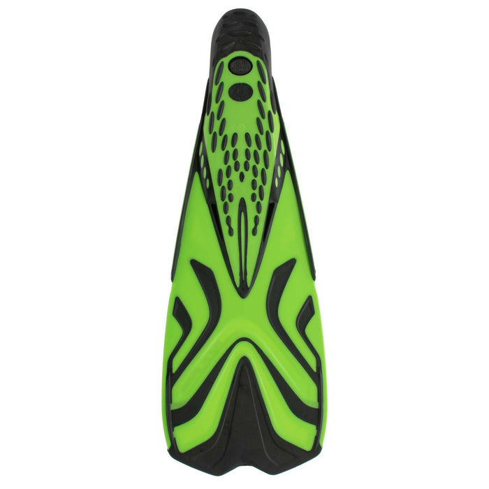 Palmes de snorkeling Azzurra Enfants Citron 32-33 Seac 71-54L-32-33
