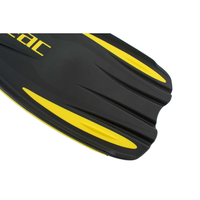 Palmes de plongée U-1000 Jaunes L-XL ~ 43-45 Seac 71-55Y-L-XL