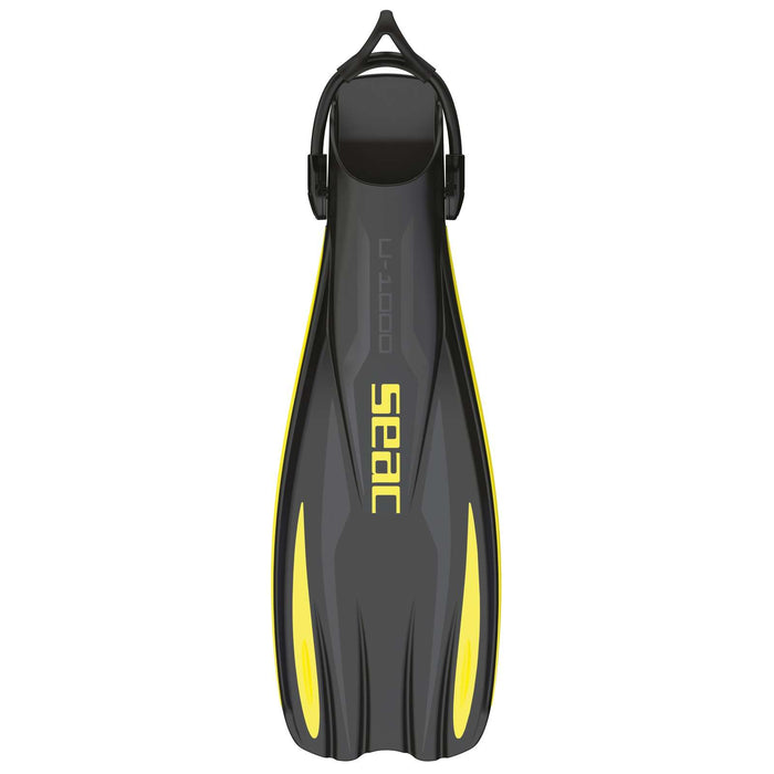 Palmes de plongée U-1000 Jaunes L-XL ~ 43-45 Seac 71-55Y-L-XL