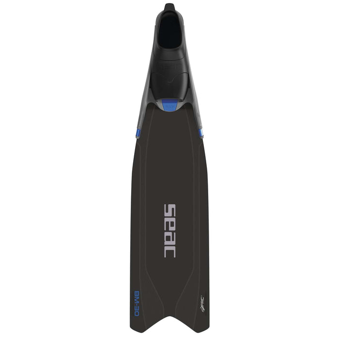 Palmes de freediving et de chasse sous-marine Bm30 Noir-Bleu 43-44 Seac 71-56N-43-44