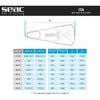 Palmes de Natation Ita Noir Taille 36-37 Seac 71-58N-36-37