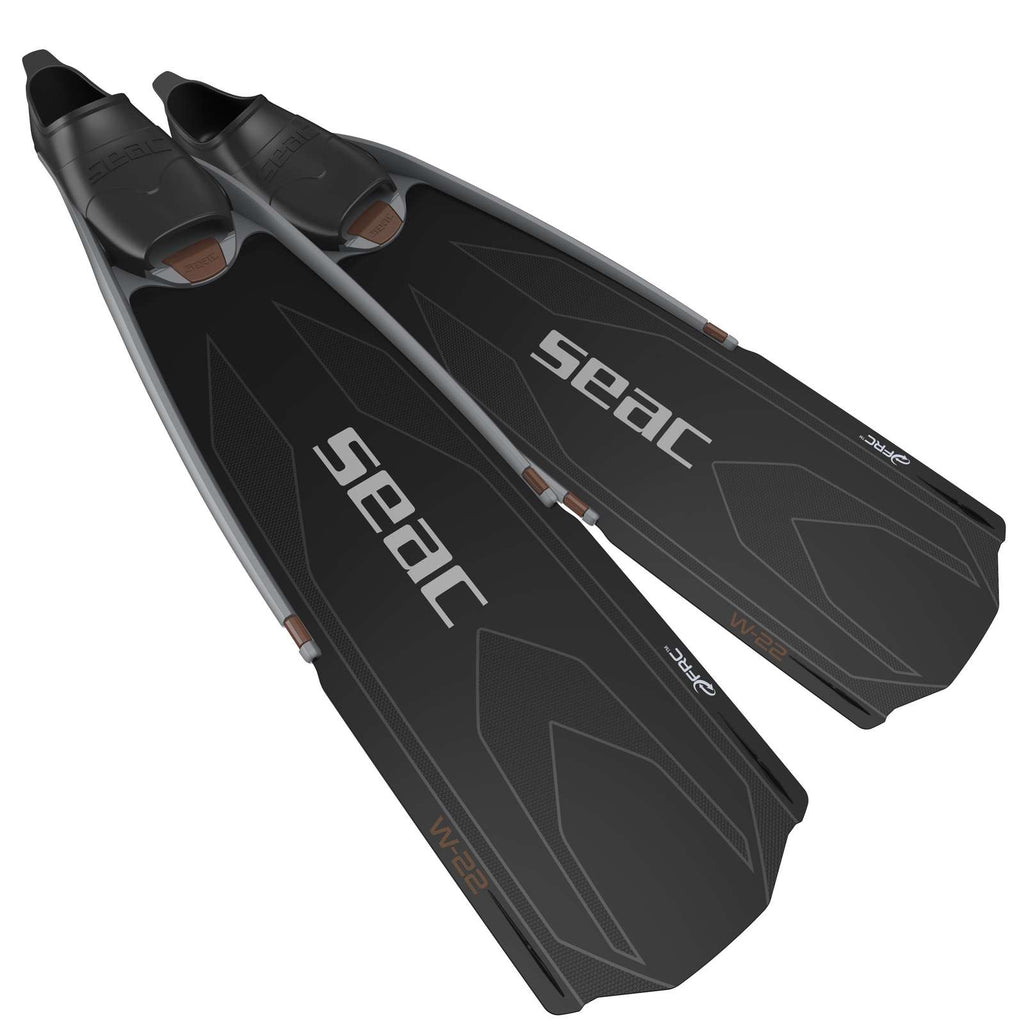 Palmes de Pêche en Apnée et de Spearfishing W-22 Noir-Rouge 39-40 Seac 71-59NR-39-40