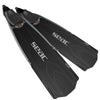 Palmes de Pêche en Apnée et de Spearfishing W-22 Noir-Rouge 39-40 Seac 71-59NR-39-40