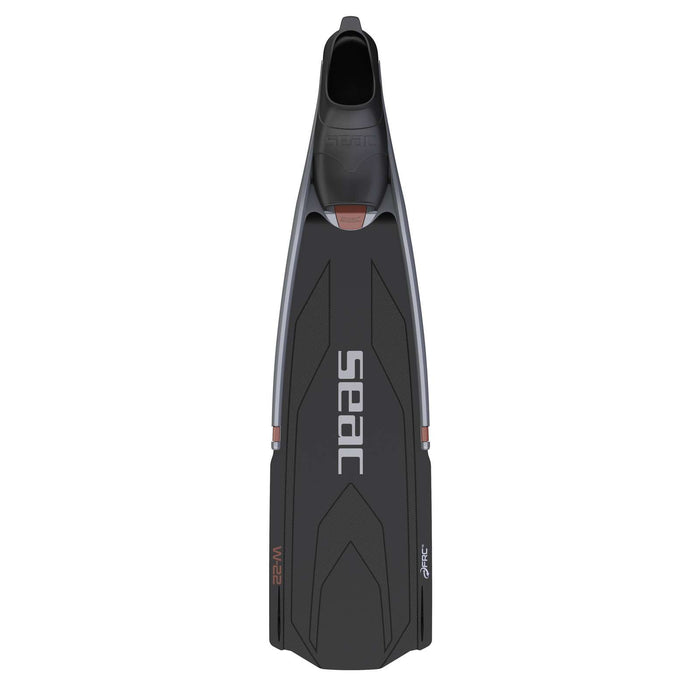 Palmes de Pêche en Apnée et de Spearfishing W-22 Noir-Rouge 39-40 Seac 71-59NR-39-40