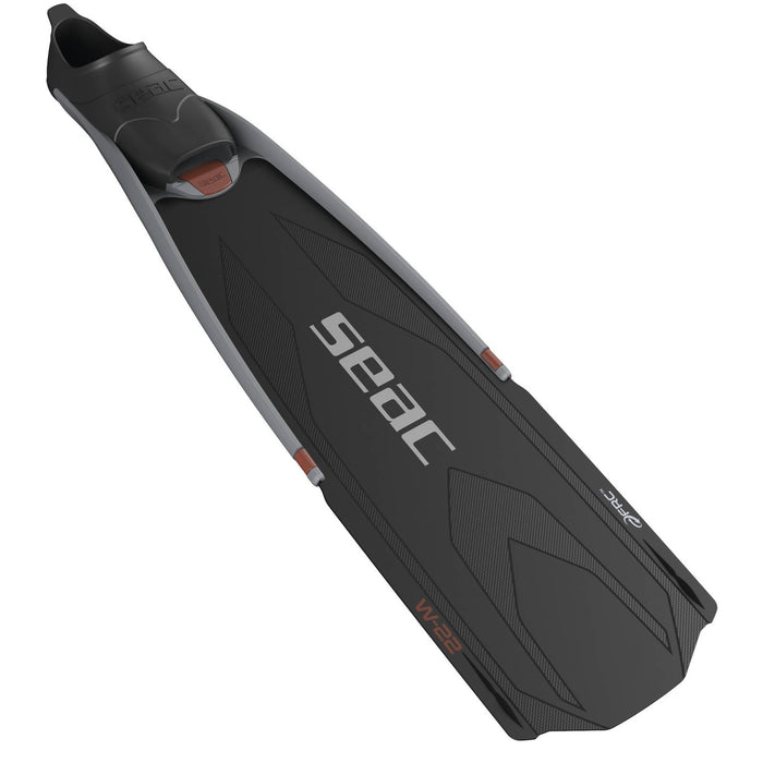 Palmes de Pêche en Apnée et de Spearfishing W-22 Noir-Rouge 47-48 Seac 71-59NR-47-48