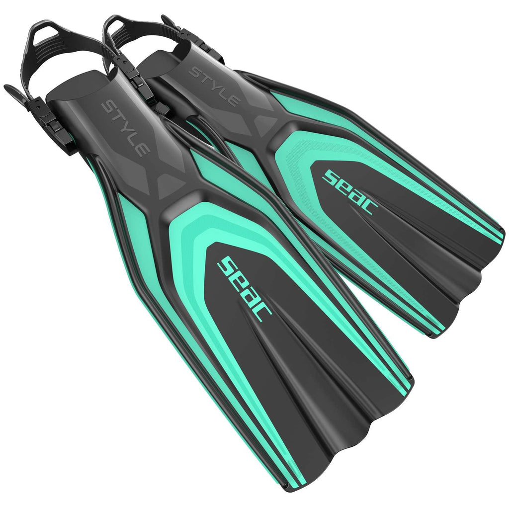 Palmes de plongée Style Tiffany S-M ~ 39-41 Seac 71-61TI-S-M