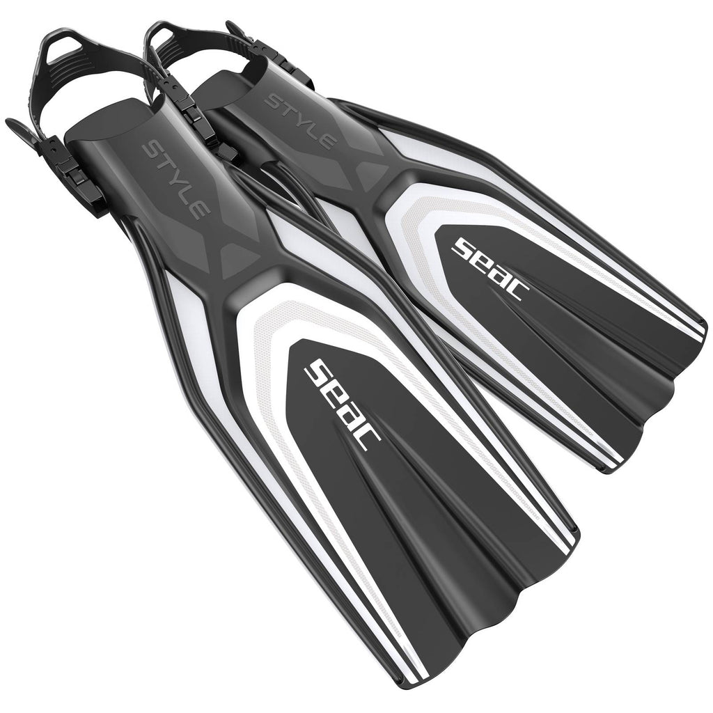 Palmes de plongée Style Blanc XS-S ~ 36-38 Seac 71-61W-XS-S