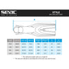 Palmes de plongée Style Blanc XS-S ~ 36-38 Seac 71-61W-XS-S