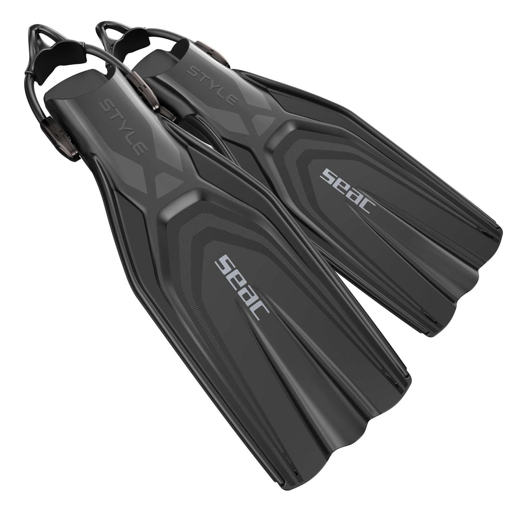 Palmes de plongée Style S Noir L-XL ~ 45-47 Seac 71-62N-L-XL