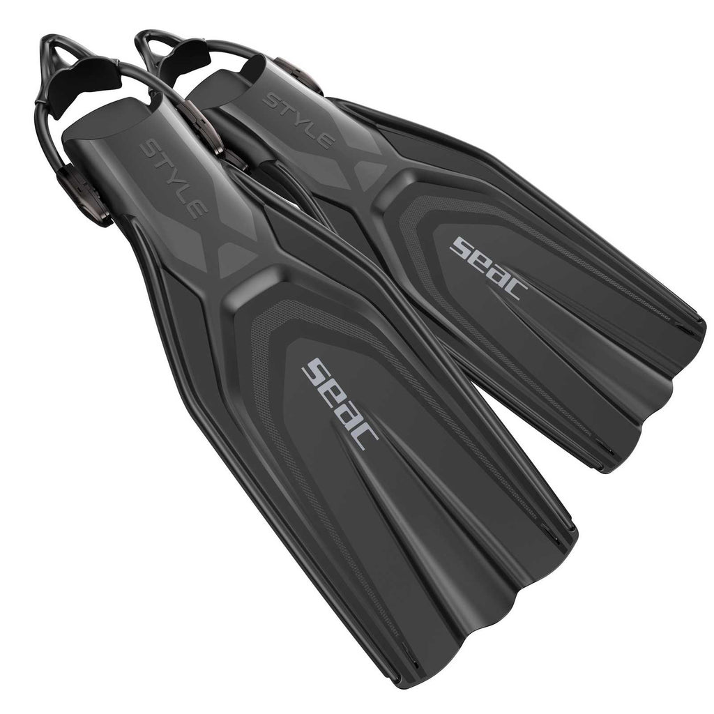 Palmes de plongée Style S Noir M-L ~ 42-43 Seac 71-62N-M-L