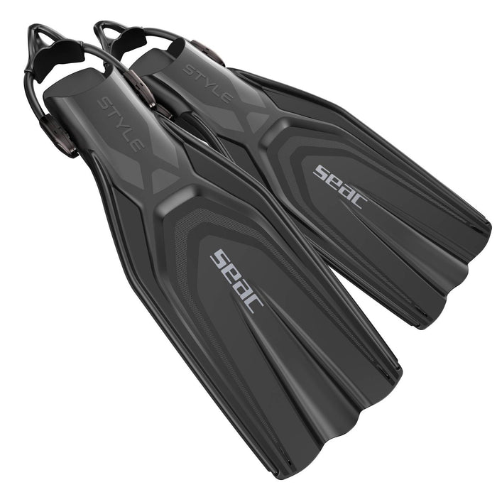 Palmes de plongée Style S Noir XS-S ~ 36-38 Seac 71-62N-XS-S