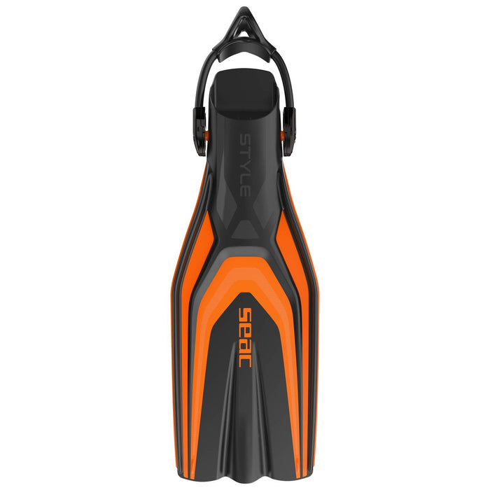 Palmes de plongée Style S Orange S-M ~ 39-41 Seac 71-62O-S-M