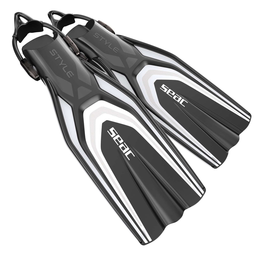 Palmes de plongée Style S Blanc S-M ~ 39-41 Seac 71-62W-S-M