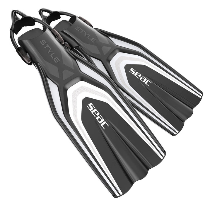Palmes de plongée Style S Blanc XS-S ~ 36-38 Seac 71-62W-XS-S