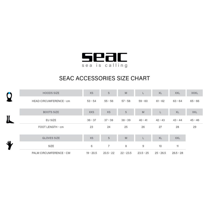 Capuchon Standard 5mm XXL Seac 71606-XXL