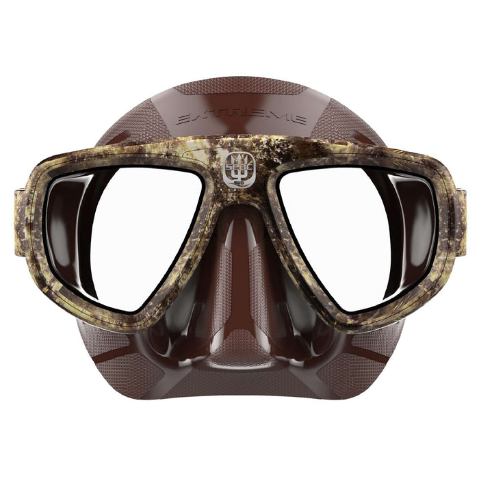 Masque de freediving Extreme Camouflage Marron Seac 75-33K-SBR