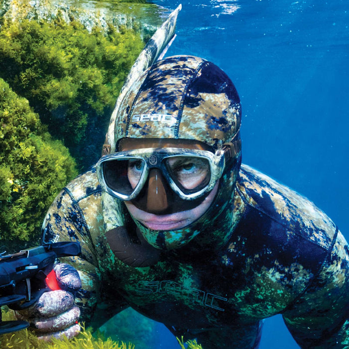 Masque de freediving Extreme Camouflage Marron Seac 75-33K-SBR