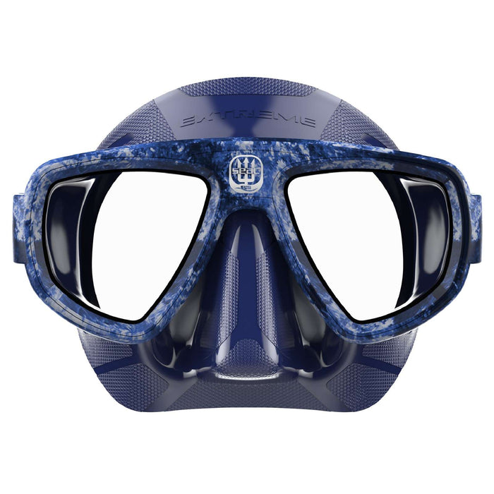 Masque de freediving Extreme Camouflage Bleu Seac 75-33MK-SB