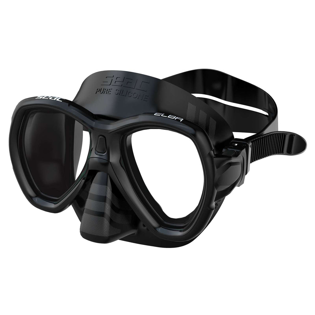 Masque de snorkeling Elba Noir Seac 75-41N-SBL