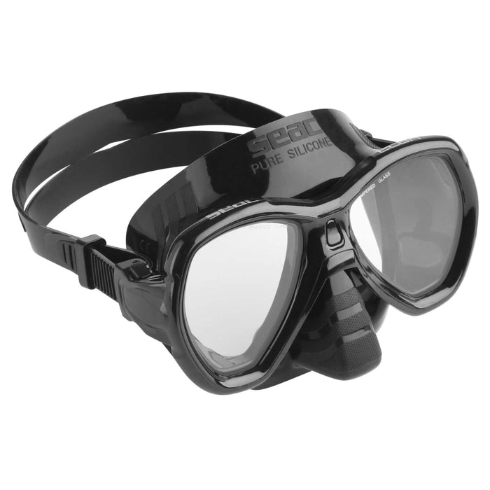Masque de snorkeling Elba Noir Seac 75-41N-SBL